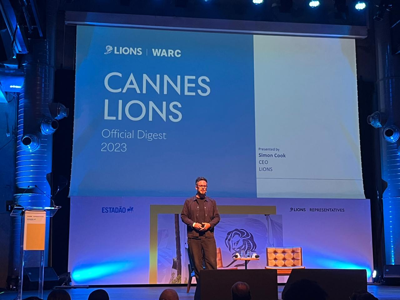 simon cook do cannes lions palestrando